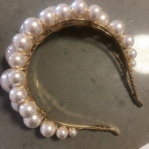 *SOLD*ASOS 2 row Pearl headband